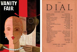 Covers of Vanity Fair and The Dial