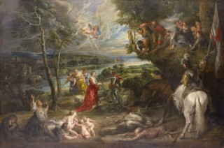 ‘Landscape with St George and the Dragon’ by Rubens (c.1630-35)