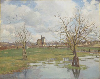 Pissarro’s ‘Inondation à Saint-Ouen-L’Aumône’ (1873)