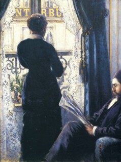 ‘Interior, Woman at the Window’ (1880) by Gustave Caillebotte