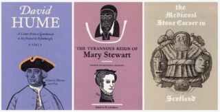 Three covers designed by George Mackie for Edinburgh University Press