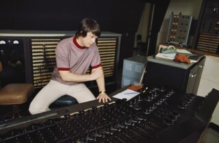 The late Brian Wilson recording ‘Pet Sounds’ in Los Angeles, California in 1966 (Michael Ochs Archives/Getty Images). 