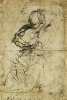 A drawing of a woman with children (c.1512)