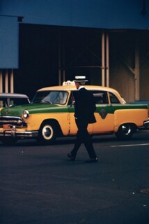 Man with Straw Hat - Saul Leiter/Courtesy Howard Greenberg Gallery