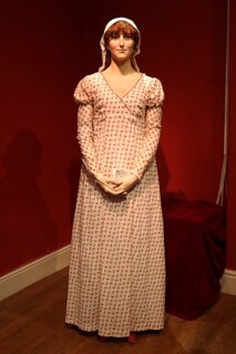 A waxwork figure that may or may not resemble Jane Austen