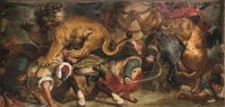 ‘Lion Hunt’ (1855)
