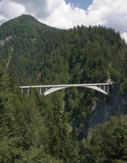 Robert Maillart’s Salginatobel Bridge of 1930.