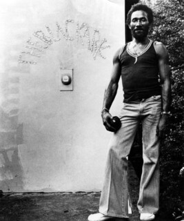Lee ‘Scratch’ Perry at the Black Ark, his studio in Kingston, Jamaica, in the early 1970s. Photo © Echoes/Redferns