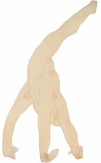 Rodin’s ‘Cut-out of a female nude in a tripod position’ (c.1900)