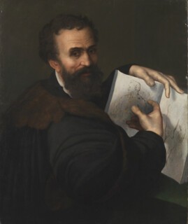 The portrait of Michelangelo attributed to Sebastiano
