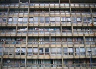 Robin Hood Gardens in East London