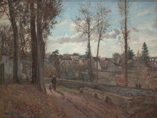 Pissarro’s ‘Louveciennes’ (1871)