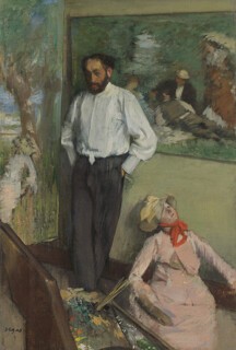 ‘Portrait of Henri Michel-Lévy’ by Degas (c.1878).