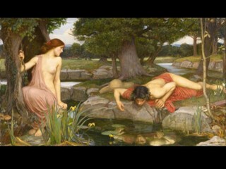 ‘Echo and Narcissus’ by John William Waterhouse (1903).