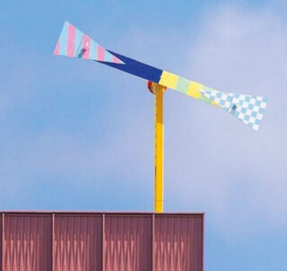 Part of ‘Semaphores’ at King’s Cross Station.