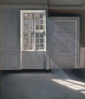 Vilhelm Hammershøi, ‘Sunbeams or Sunshine’ (1900)