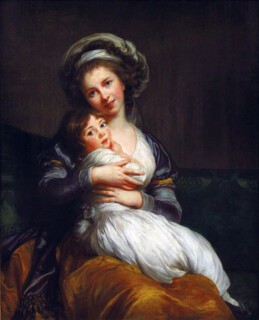 Elisabeth-Louise Vigée Le Brun’s ‘Self-Portrait with Her Daughter Julie’ (1786).