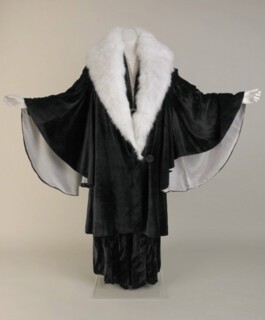 Evening coat owned by Emily Tinne.