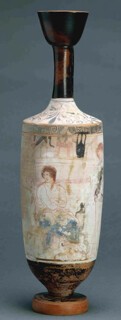 Lekythos, c.400 BC.
