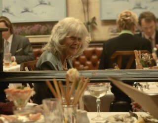 Jilly Cooper makes an all too fleeting appearance in the TV adaption of her novel ‘Rivals’.