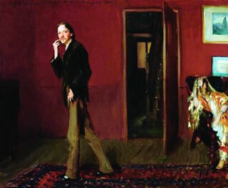 John Singer Sargent’s ‘Robert Louis Stevenson and His Wife’ (1885).