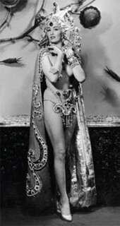 Christine Keeler, dressed for work at Murray’s Club in Beak Street, Soho, 1960.