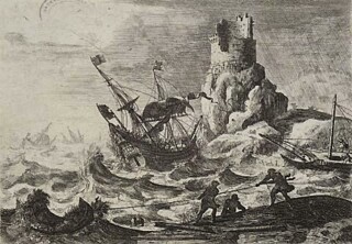 ‘The Shipwreck’ by Claude (c.1638-41)