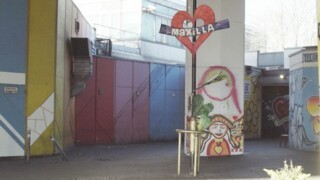 The entrance to the Maxilla Social Club under the Westway.