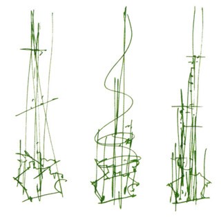Renzo Piano’s early sketches of the Shard
