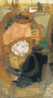 Prunella Clough, ‘Fishermen in a Boat’ (1949)