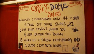 Burning Man Orgy Dome rules