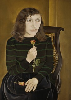 ‘Girl with Roses’ (1947) by Lucian Freud