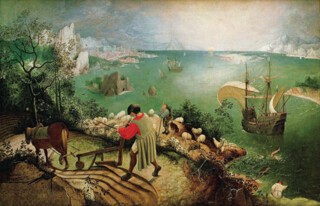 Bruegel’s ‘Landscape with the Fall of Icarus’.