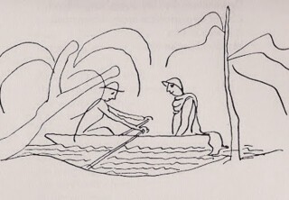 Smith’s drawing for ‘The River Deben’