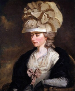 ‘Frances d’Arblay’ by Edward Burney (c.1784)