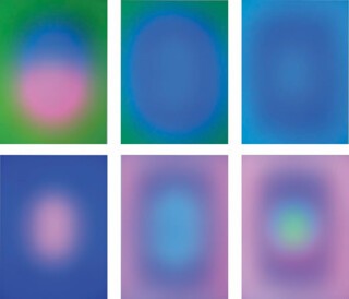 Images from James Turrell’s ‘Sustaining Light’.