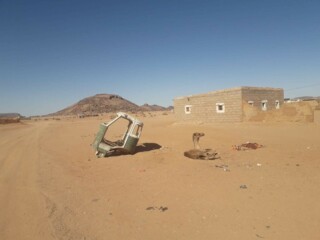 A street in Bir Moghrein
