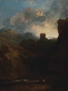‘Dolbadern Castle’ by J.M.W. Turner (1800)