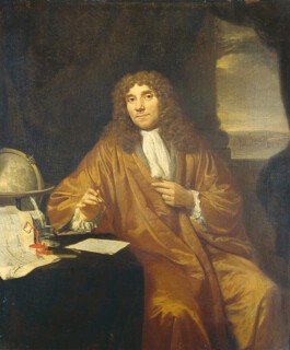 Antoni van Leeuwenhoek by Jan Verkolje (c.1673)