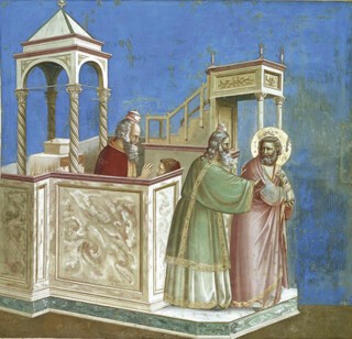‘Expulsion of Joachim’ by Giotto (c.1305)