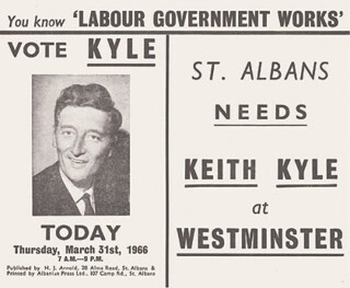 Keith Kyle election flyer