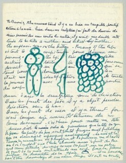 Louise Bourgeois, loose sheet, c. 1959: 27.9 x 21.6 cm. LB-0464; Louise Bourgeois Archive, New York, © The Easton Foundation.