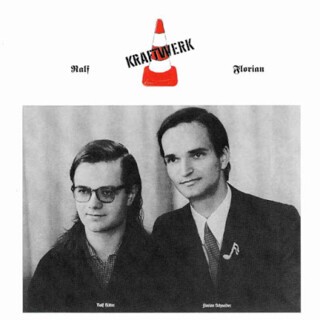 The cover of Kraftwerk’s never rereleased third album, ‘Ralf & Florian’.