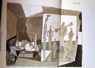 Picasso’s sketchbook, 6 December 1957.