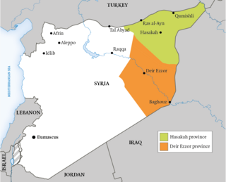 Map of Syria