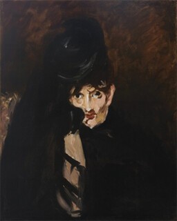 Édouard Manet, ‘Berthe Morisot in Mourning’ (1874).