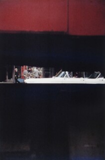 Through Boards - Saul Leiter/Courtesy Howard Greenberg Gallery