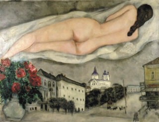 Marc Chagall, ‘Nude over Vitebsk’ (1933)