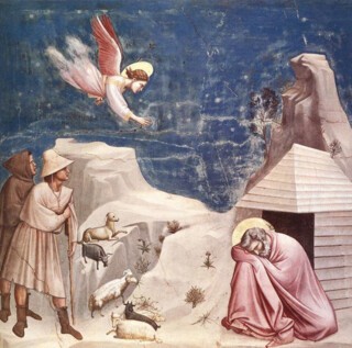 ‘Joachim’s Dream’ by Giotto (c.1304)