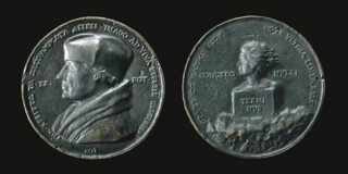 Bronze medal of Erasmus